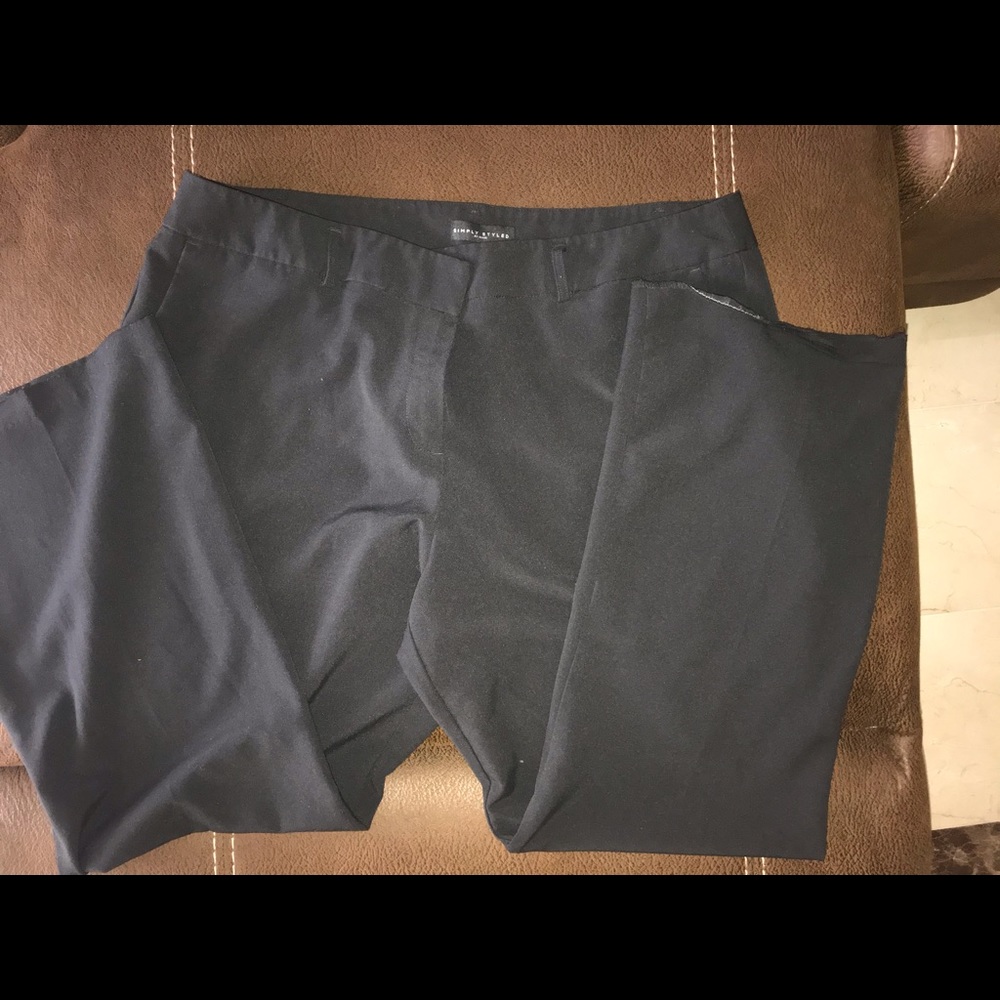 Stretch boot cut pants